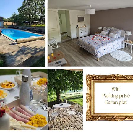 Le Relais Des Clefs - Au Calme Du Gatinais - Escapade A Deux - Terrasse Privee - Wifi - Offre Romantique Sur Demande Valpuiseaux Kültér fotó