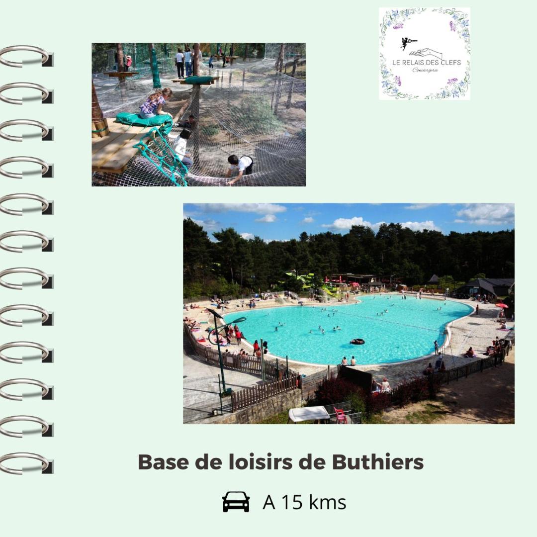 Le Relais Des Clefs - Au Calme Du Gatinais - Escapade A Deux - Terrasse Privee - Wifi - Offre Romantique Sur Demande Valpuiseaux Kültér fotó